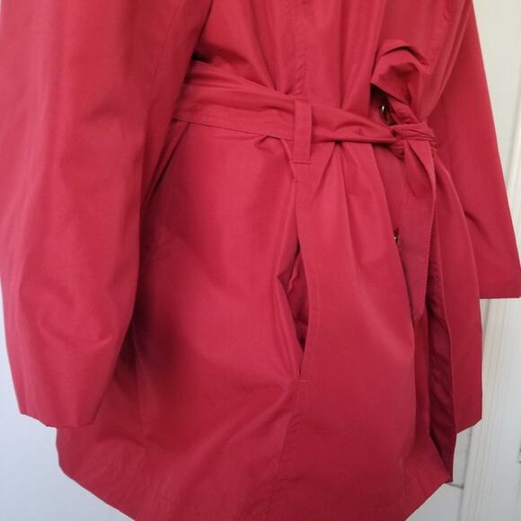 COVINGTON Outerwear Red Taffeta Classic - Size L - Picture 5 of 10